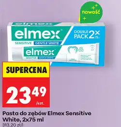 Biedronka Pasta do zębów Elmex Sensitive White oferta