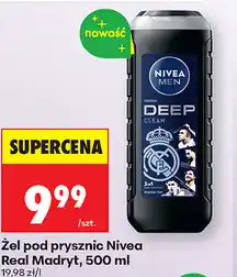 Biedronka Żel pod prysznic Nivea Real Madryt oferta