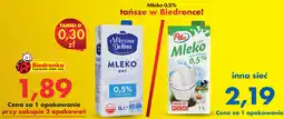 Biedronka Mleczna Dolina MLEKO UHT 0,5% oferta