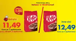 Biedronka Płatki Kit Kat oferta