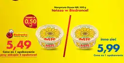 Biedronka Margaryna Słynne MR oferta