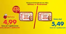 Biedronka Margaryna Smakowita de Luxe oferta