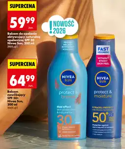 Biedronka Balsam do opalania aktywujący naturalną opaleniznę SPF 30 Nivea Sun oferta