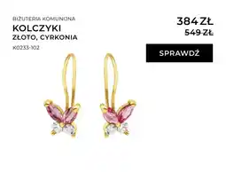 Briju Kolczyki złoto cyrkonia oferta