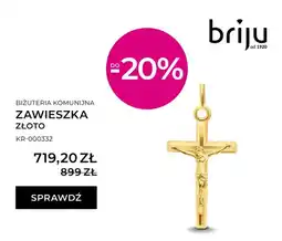 Briju Zawieszka złoto oferta