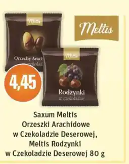 Mirabelka Saxum Meltis Orzeszki Arachidowe / Rodzynki w Czekoladzie Deserowej oferta