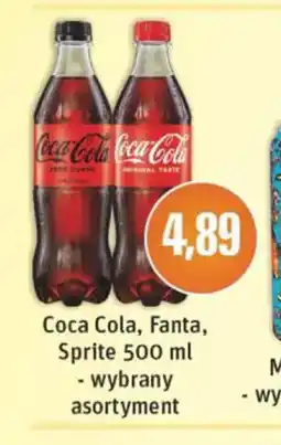 Mirabelka Coca Cola, Fanta, Sprite oferta
