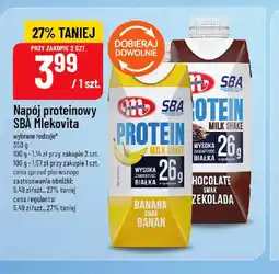 Polomarket Napój proteinowy SBA Mlekovita oferta