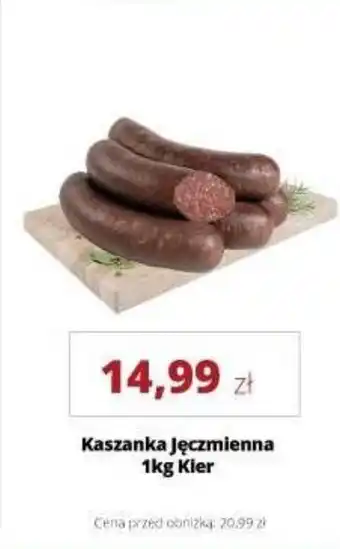 Kaszanka Jęczmienna Kier