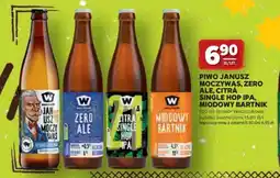 Stokrotka Market Piwo Janusz Moczywąs, Zero Ale, Citra Single Hop IPA, Miodowy Bartnik oferta