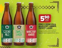 Stokrotka Market Piwo Czeski Pils, Marcowy Amber, Świeży Lager oferta