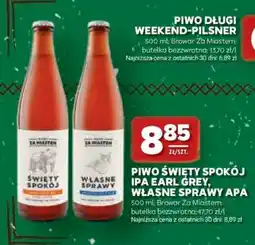 Stokrotka Market PIWO ŚWIĘTY SPOKÓJ IPA EARL GREY, WŁASNE SPRAWY - APA oferta