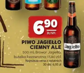Stokrotka Market PIWO JAGIEŁŁO CIEMNY ALE oferta