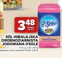 Stokrotka Market Sól himalajska drobnoziarnista jodowana O'Sole oferta