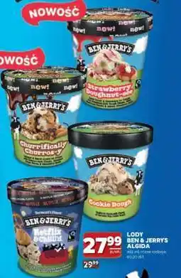 Stokrotka Market Lody Ben&Jerry’s Algida oferta