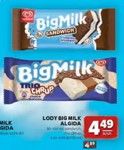 Stokrotka Market Lody Big Milk Algida oferta