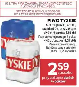 Stokrotka Market Piwo Tyskie oferta