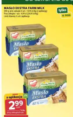 Stokrotka Market Masło ekstra Farm Milk oferta