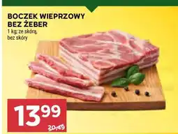 Stokrotka Market Boczek wieprzowy bez żeber oferta