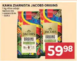 Stokrotka Market Kawa ziarnista Jacobs Origins oferta