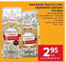 Stokrotka Market Makaron tradycyjny, nierówno siekany Polmak oferta