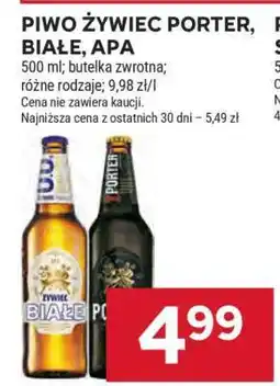 Stokrotka Market Piwo Żywiec Porter, Białe, APA oferta