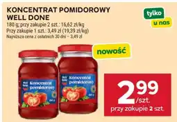 Stokrotka Market KONCENTRAT POMIDOROWY WELL DONE oferta