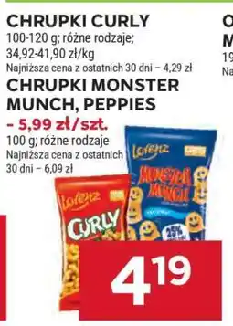 Stokrotka Market CHRUPKI MONSTER MUNCH, PEPPIES oferta