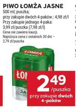 Stokrotka Market Piwo ŁOMŻA JASNE oferta