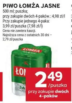 Stokrotka Market Piwo ŁOMŻA JASNE oferta