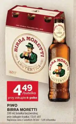Stokrotka Market Piwo Birra Moretti oferta