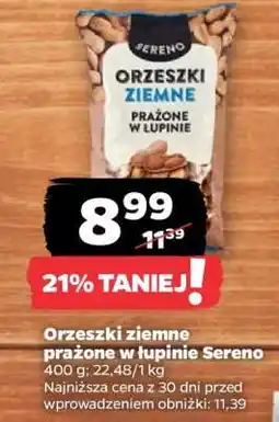 Netto Orzeszki ziemne prażone w łupinie Sereno oferta