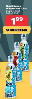 Netto Napój Kubuś Waterrr bez cukru oferta
