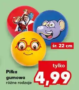 Kaufland Piłka gumowa oferta