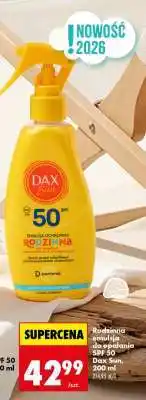 Biedronka Rodzinna emulsja do opalania SPF 50 Dax Sun, 200 ml oferta