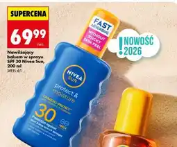 Biedronka Nawilżający balsam w sprayu SPF 30 Nivea Sun, 200 ml oferta