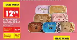 Biedronka Lody familijne Marletto 900 ml oferta