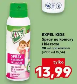 Kaufland EXPEL KIDS Spray na komary i kleszcze oferta