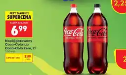 Biedronka Napój gazowany Coca-Cola lub Coca-Cola Zero, 2 l oferta