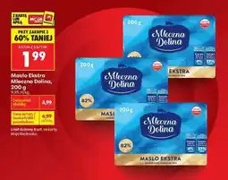 Biedronka Masło Ekstra Mleczna Dolina 200 g oferta
