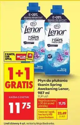 Biedronka Płyn do płukania tkanin Spring Awakening Lenor, 987 ml oferta