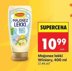 Biedronka Majonez lekki Winiary, 400 ml oferta