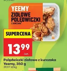 Biedronka Polędwiczki ziołowe z kurczaka Yeemy 350 g oferta