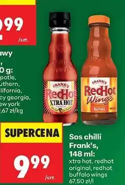 Biedronka Sos chilli Frank's, 148 ml oferta