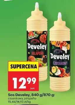 Biedronka Sos Develey, 840 g/870 g oferta