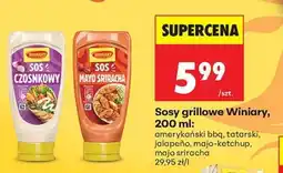 Biedronka Sosy grillowe Winiary, 200 ml oferta