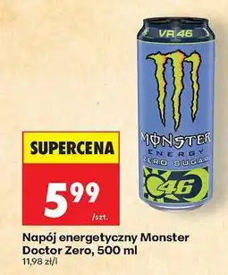 Biedronka Napój energetyczny Monster Doctor Zero, 500 ml oferta