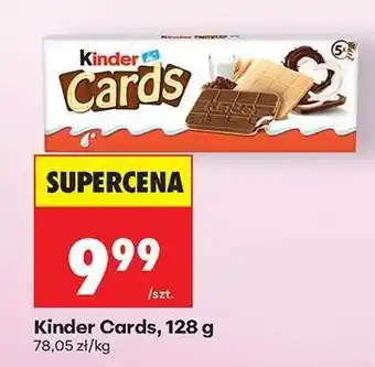Biedronka Kinder Cards, 128 g oferta