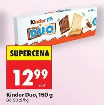 Biedronka Kinder Duo, 150 g oferta