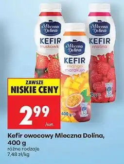 Biedronka Kefir owocowy Mleczna Dolina, 400 g oferta